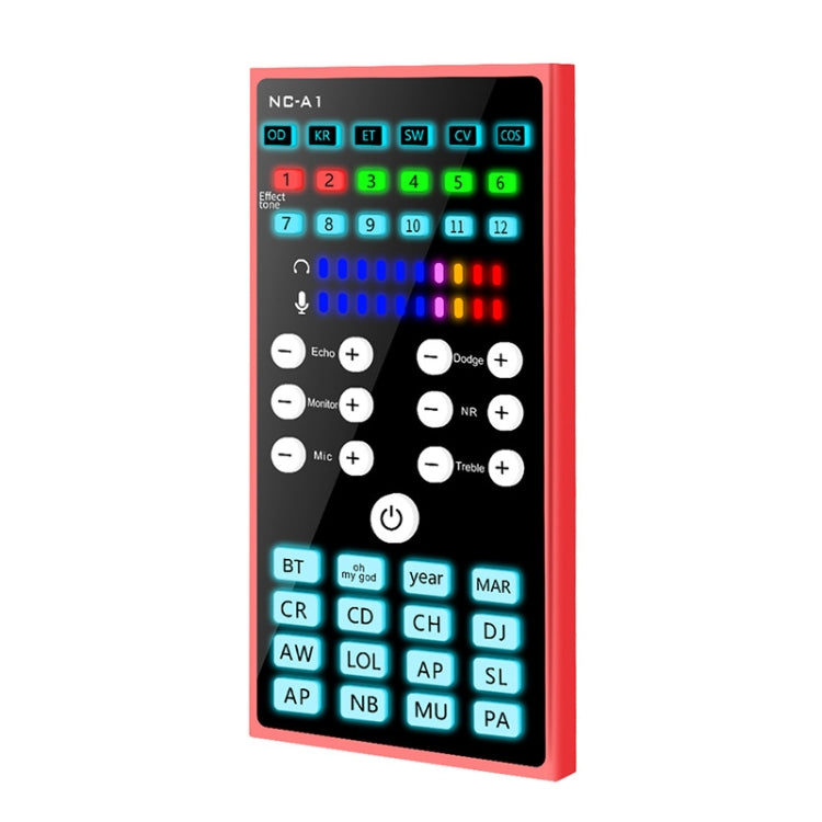 NC-A1 Bluetooth 5.0 Sound Card 12 Kinds Of Sound Effects Support Real-Time Monitoring, NC-A1 NC-A1