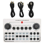 X50 Bluetooth RGB LED Live Sound Card With OTG Port Interface, X50