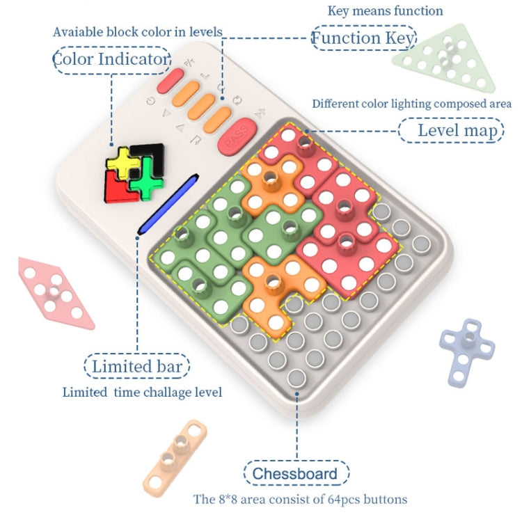 Q2 Tangram Hualongdao Geometry Puzzle Electronic Puzzle Transformation Toy, Q2 Tangram – Durable Build, Easy to Use