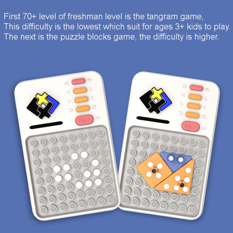Q2 Tangram Hualongdao Geometry Puzzle Electronic Puzzle Transformation Toy, Q2 Tangram – Durable Build, Easy to Use