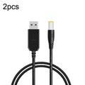 USB Booster Cable Mobile Power Router Power Cord, 2pcs DC 5v to 9v, 2pcs DC 5v to 12v – TPU 2pcs DC 5v to 9v