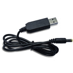 USB Booster Cable Mobile Power Router Power Cord, 2pcs DC 5v to 9v, 2pcs DC 5v to 12v – TPU