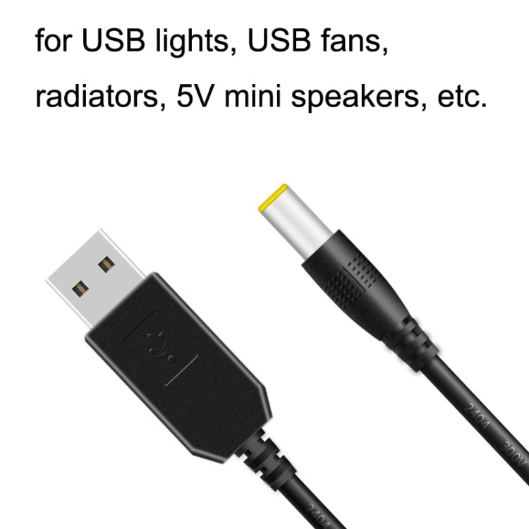 USB Booster Cable Mobile Power Router Power Cord, 2pcs DC 5v to 9v, 2pcs DC 5v to 12v – TPU