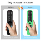 For LG AN-MR21GC / AN-MR21N / AN-MR21GA TV Remote Control Silicone Case, GS0020 Black, GS0020 White, GS0020 Luminous Blue, GS0020 Luminous Green – Non-slip