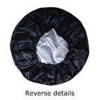 PVC Faux Leather Spare Wheel Cover Rear Tire Protector, 14 inch, 15 inch, 16 inch, 17 inch