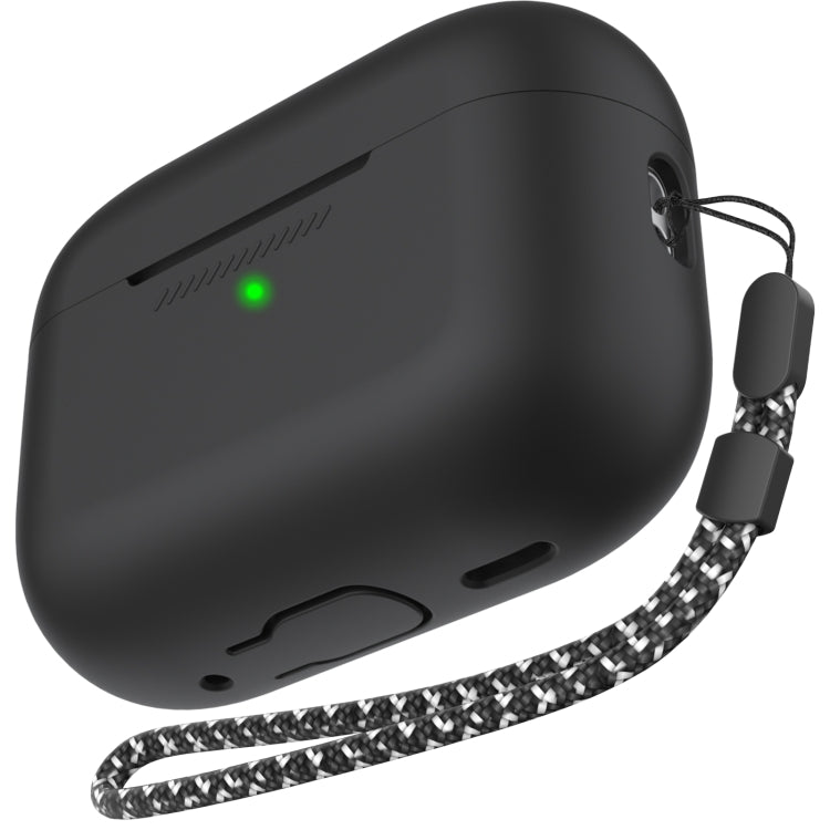 Protective Case – Silicone (AirPods Pro 2 AhaStyle PT187) Black