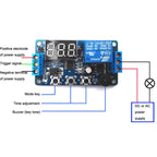 DK-C-01 Anti-Reverse Circuit Delay Relay Module DC12V Timing Delay Controller Module, DC 12V