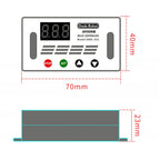 Deek-Robot DDC-432 Delay Relay Switch DC5V-30V Dual MOS Tube Digital Display Time Relay Controller, Time Relay Controller