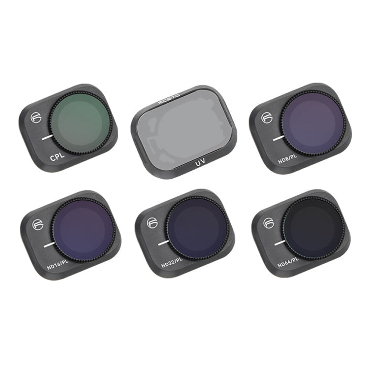 For DJI Mini 3 Pro RCSTQ PL Filters Drone Accessoires, ND8/PL, ND16/PL, ND32/PL, ND64/PL, 4 In 1 ND/PL 8/16/32/64, 6 In 1 UV+CPL+ND/PL 8/16/32/64 6 In 1 UV+CPL+ND PL 8 16 32 64