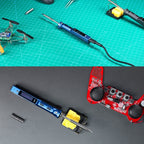 MINIWARE TS101 PD DC Soldering Iron 90W Portable Soldering Pen, With BC2 Soldering Iron Head, With B2 Soldering Iron Head, With I Soldering Iron Head, With KU Soldering Iron Head, With K Soldering Iron Head, With D24 Soldering Iron Head                ...