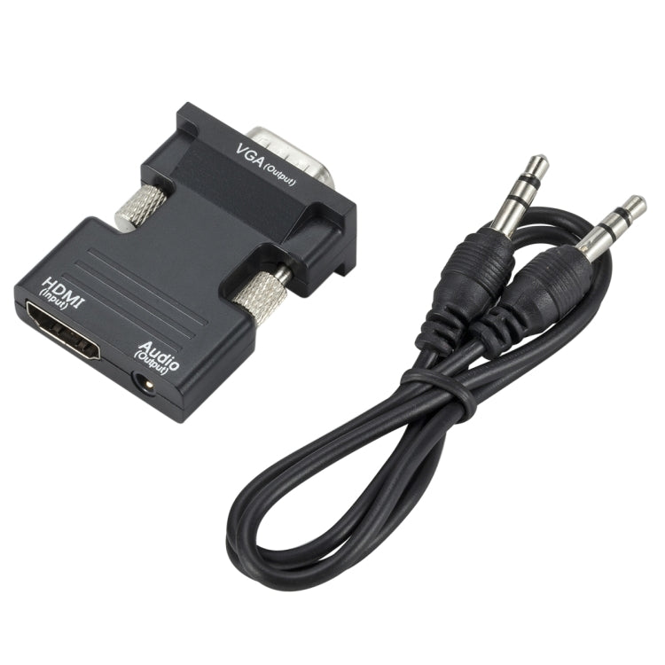 Projector HDMI Adapter With Audio Cable Computer HD Converter, HDMI to VGA, VGA to HDMI – Data Transmission
