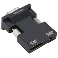 Projector HDMI Adapter With Audio Cable Computer HD Converter, HDMI to VGA, VGA to HDMI – Data Transmission