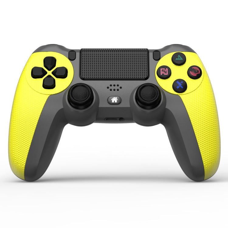 KM048 For PS4 Bluetooth Wireless Gamepad Controller 4.0 With Light Bar, KM048 (Battle Gray), KM048 (Elegant Silver), KM048 (Elegant White), KM048 (Mint Green), KM048 (Cangling Green), KM048 (Vitality Orange), KM048 (Rose Pink), KM048 (Lemon Yellow)...... KM048 (Lemon Yellow) Lemon Yellow
