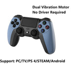 KM048 For PS4 Bluetooth Wireless Gamepad Controller 4.0 With Light Bar, KM048 (Battle Gray), KM048 (Elegant Silver), KM048 (Elegant White), KM048 (Mint Green), KM048 (Cangling Green), KM048 (Vitality Orange), KM048 (Rose Pink), KM048 (Lemon Yellow)    ...