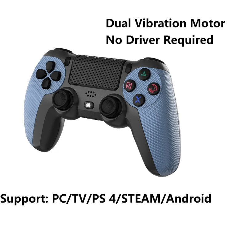 KM048 For PS4 Bluetooth Wireless Gamepad Controller 4.0 With Light Bar, KM048 (Battle Gray), KM048 (Elegant Silver), KM048 (Elegant White), KM048 (Mint Green), KM048 (Cangling Green), KM048 (Vitality Orange), KM048 (Rose Pink), KM048 (Lemon Yellow)    ...