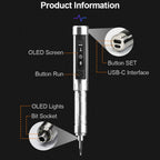 MINIWARE ES15 Electric Screwdriver Repair Tool Dismantling Screw Batch – Durable Build, Easy to Use