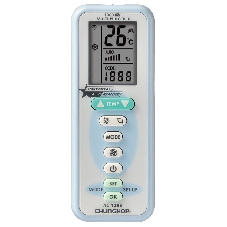 CHUNGHOP AC-128S Battery Universal Air Conditioner Remote Control Default Title