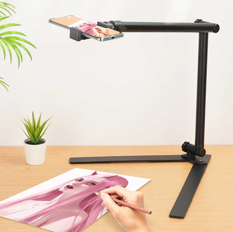DT-06 Desktop Overlook Mobile Phone Bracket Camera Fill Light Universal Foldable Bracket, DT-06 DT-06