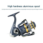 Spinning Fishing Reel Metal Rocker Metal Cup Reel, YUMOSHI KS2000, YUMOSHI KS3000, YUMOSHI KS4000, YUMOSHI KS5000, YUMOSHI KS6000, YUMOSHI KS7000