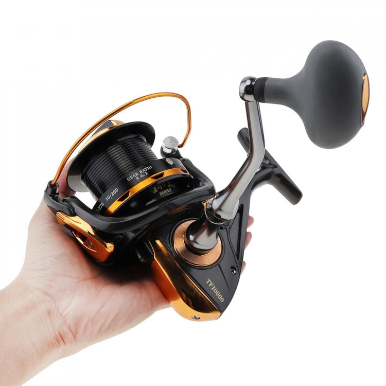 Long-distance Casting Reel Large Gapless Sea Rod Fishing Reel Spinning Reel, TF8000, TF9000, TF10000, TF11000