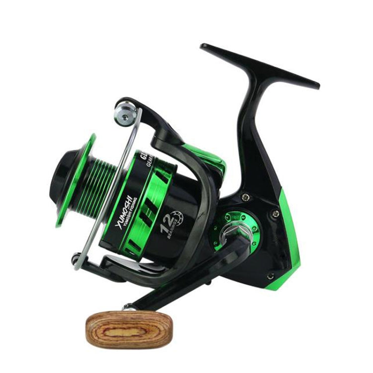 YUMOSHI GL Series Fishing Lines Spinning Reel, GL1000 Silver, GL2000 Silver, GL3000 Silver, GL4000 Silver, GL5000 Silver, GL6000 Silver, GL7000 Silver, GL1000 Black, GL2000 Black, GL3000 Black, GL4000 Black, GL5000 Black, GL6000 Black, GL7000 Black –... GL7000 Black