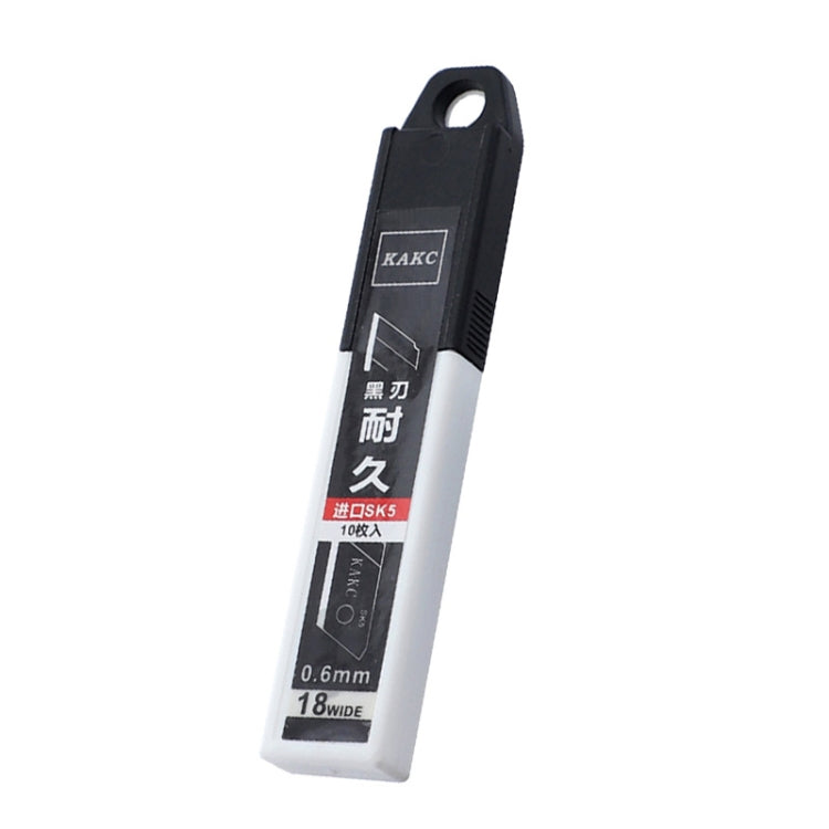 KAKC-18 Black Blade Cutter Blade 18mm Wall Cutter Blade, Specification:, 10pcs /Box, 100pcs /Box – Leather