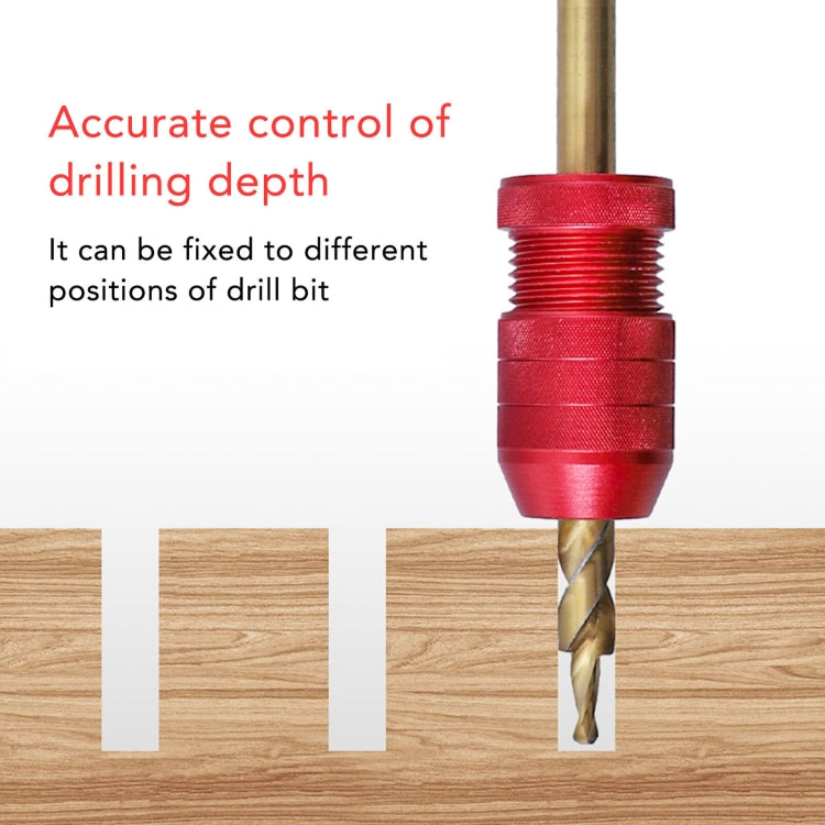 Adjustable Bit Stop Locator Drilling Aid Tool, Type 2-5, Type 6-11