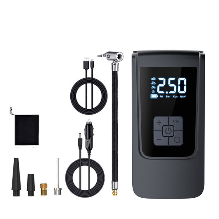 150psi Air Pump Intelligent Digital Display Car Bicycle Ball Electric Pump Cylinder, SUITU ST-9624A Wired, SUITU ST-9624B Wireless+USB, SUITU ST-9624C Wireless+DC+USB – Durable Build, Easy to Use SUITU ST-9624C Wireless+DC+USB