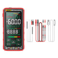 ANENG 683 Smart Touch Screen Automatic Range Rechargeable Multimeter, 683 Red, 683 Black 683 Red Red