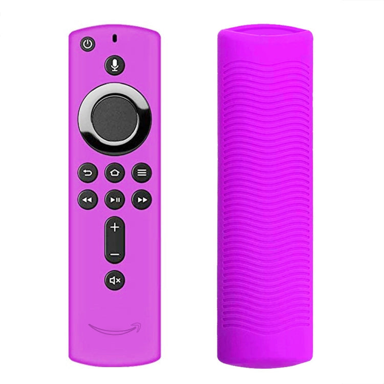 For Amazon Fire TV Stick 4K 2nd Remote Control Anti-Fall Silicone Protective Case – Waterproof, Non-slip, 4K Purple
