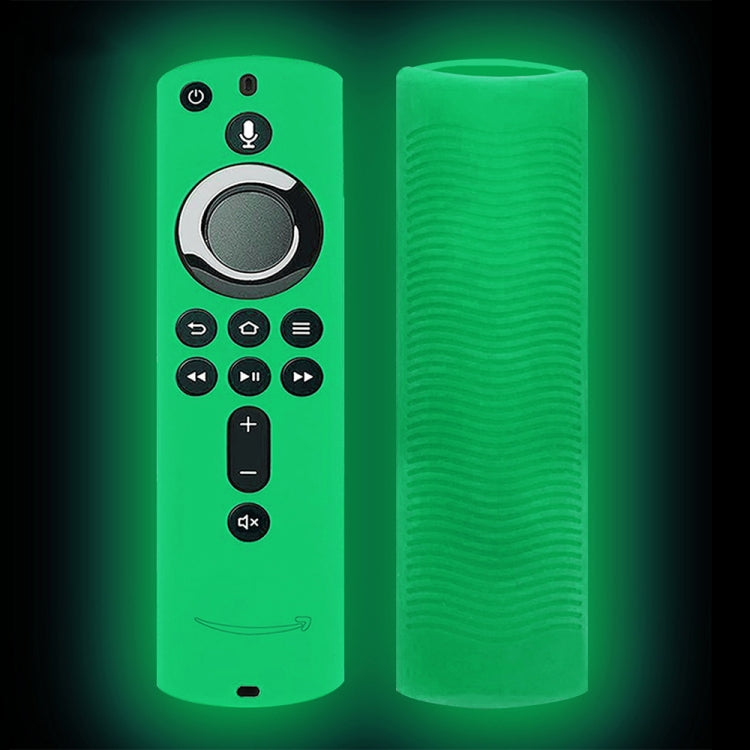 For Amazon Fire TV Stick 4K 2nd Remote Control Anti-Fall Silicone Protective Case – Waterproof, Non-slip, 4K Luminous Green