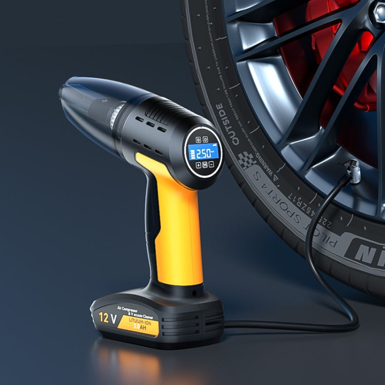 5 In 1 60W Double Motor Car Vacuum Cleaner With Blowing Air Pump Pressure Measuring Lighting Function, SUITU ST-6637 Wired, SUITU ST-6637 Wireless Model, SUITU ST-6637 Wireless+Toolbox