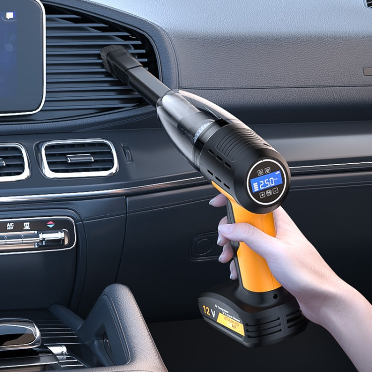 5 In 1 60W Double Motor Car Vacuum Cleaner With Blowing Air Pump Pressure Measuring Lighting Function, SUITU ST-6637 Wired, SUITU ST-6637 Wireless Model, SUITU ST-6637 Wireless+Toolbox