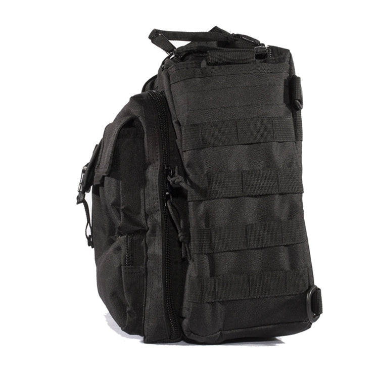 A025 Outdoor Messenger Shoulder Computer Bag Sports Cycling Waterproof Bag Black