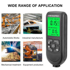 HW-300PRO High Precision Coating Paint Powder Layer Thickness Gauge Anti-slip Paint Film Gauge, HW-300PRO Black, HW-300PRO White
