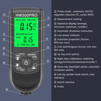 HW-300PRO High Precision Coating Paint Powder Layer Thickness Gauge Anti-slip Paint Film Gauge, HW-300PRO Black, HW-300PRO White