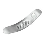 WGKT0089 430 Stainless Steel Boat Shaped Garlic Grinder Manual Garlic Press Tools Kitchen Gadgets, Garlic Grinder(Style 1), Garlic Grinder(Style 2) Garlic Grinder(Style 1) Style 1