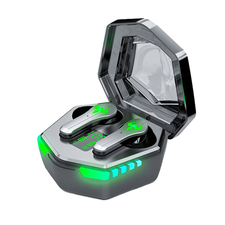 N35 TWS Colorful Light In-Ear Low Latency Wireless Bluetooth Game Earphones, Digital Display, Non-digital Display Digital Display