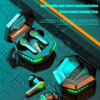 N35 TWS Colorful Light In-Ear Low Latency Wireless Bluetooth Game Earphones, Digital Display, Non-digital Display