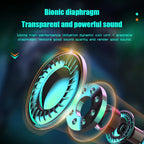 N35 TWS Colorful Light In-Ear Low Latency Wireless Bluetooth Game Earphones, Digital Display, Non-digital Display
