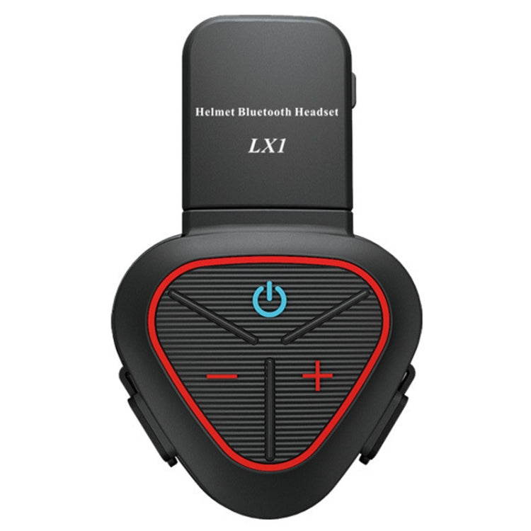 LX1 Motorcycle Half Helmet Waterproof Wireless 5.3 Bluetooth Headset, English – Waterproof, Bluetooth English Classic Red