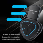 LX1 Motorcycle Half Helmet Waterproof Wireless 5.3 Bluetooth Headset, English – Waterproof, Bluetooth