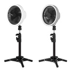 ZK-01 7 Inch Outdoor Camping LED Light Tripod Fan Portable Multifunctional Power Bank Hanging Fan