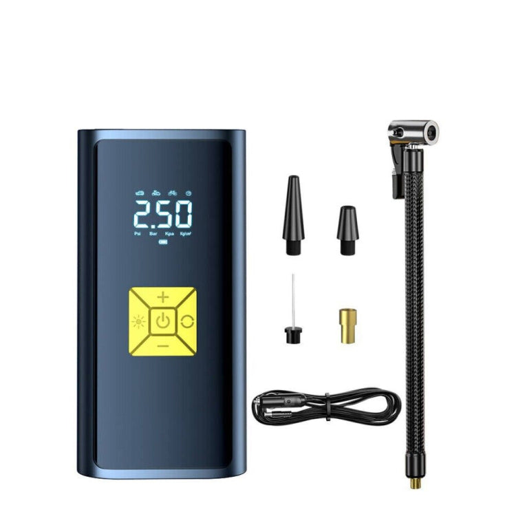 Small Portable Car Air Pump Tire Inflator for Motorcycle Bicycle, SUITU ST-9620A Wired Model, SUITU ST-9620B Wireless, SUITU ST-9620C Wireless Power Bank SUITU ST-9620A Wired Model