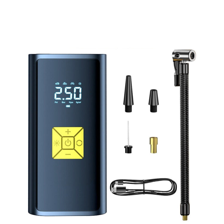 Small Portable Car Air Pump Tire Inflator for Motorcycle Bicycle, SUITU ST-9620A Wired Model, SUITU ST-9620B Wireless, SUITU ST-9620C Wireless Power Bank – Wear-resistant SUITU ST-9620C Wireless Power Bank