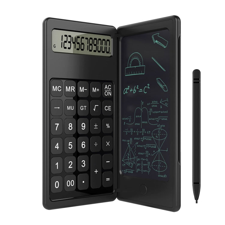 6 inch Learning Business Office Portable Foldable LCD Writing Board Calculator, Basic Model, Function Model Basic Model TBD0603716101