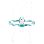 USB Rechargeable Running Light Strap Chest Light Blue