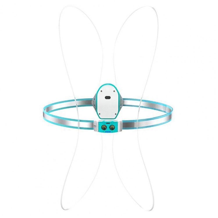 USB Rechargeable Running Light Strap Chest Light Blue