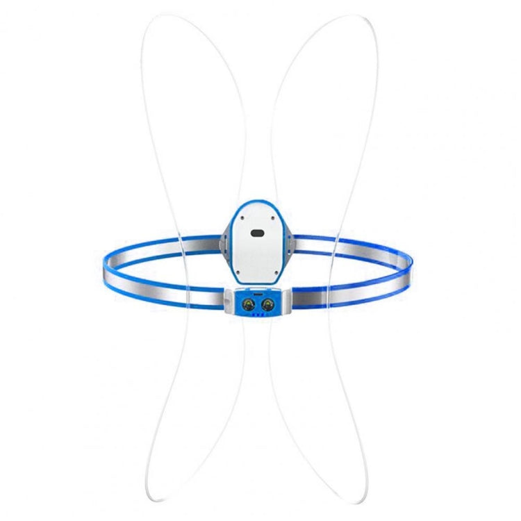 USB Rechargeable Running Light Strap Chest Light – Fast Charging Dark Blue