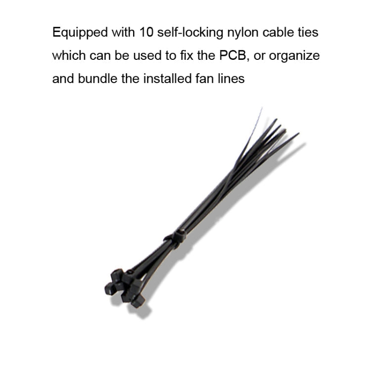 PWM Fan Hub Computer CPU Fan Extender, PH35D – TPU